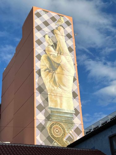 Teneriffa - Puerto de la Cruz - Wandmalerei