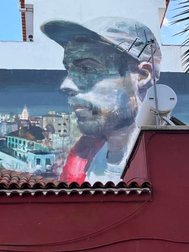 Teneriffa - Puerto de la Cruz - Wandmalerei