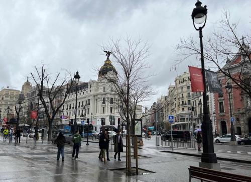 Regen hällt uns nicht auf die Stadt zu erkunden