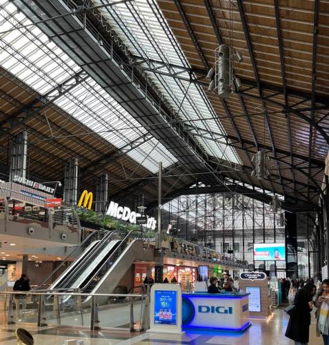 Alter Bahnhof von Madrid mit neuer Nutzung  - Einkaufsparadies