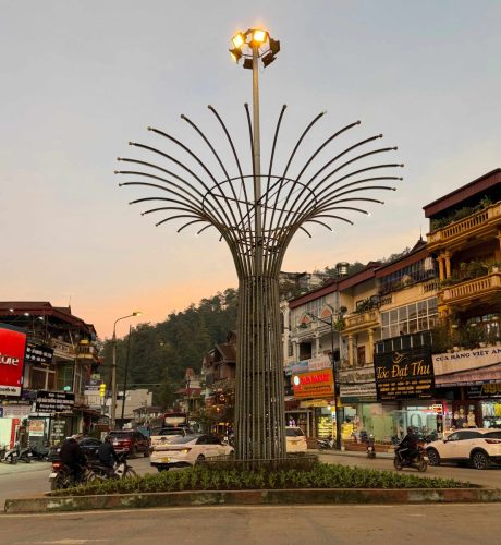 Vietnam 30.10. Sa Pa Stadt